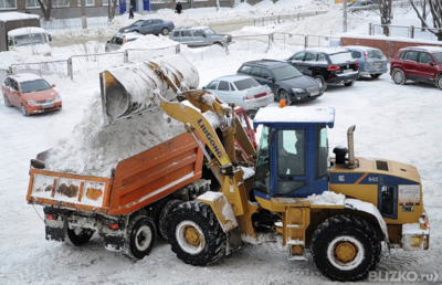 Услуги вывоза снега самосвалом КАМАЗ с водителем