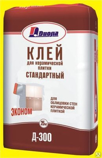 Диола клей для облицовки печей