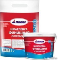 Шпатлевка финишная супербелая Д-004 20 кг.
