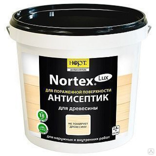 Антисептик Nortex Lux для древесины 40кг 