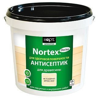 Антисептик Nortex Doctor для древесины 9,5кг
