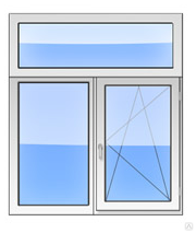 Пластиковые окна т образные. Т образное окно. Окно т образное пластиковое. Т образное окно ПВХ.