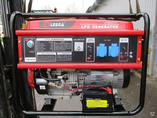 Генератор газовый LEEGA LPG 6500CLE 