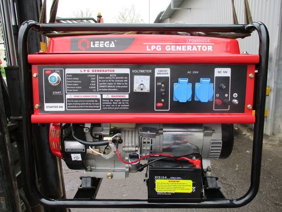 Генератор газовый LEEGA LPG 6500CLE