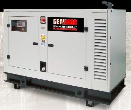 Дизель генератор GenMac G 130I Италия в шумозащитном кожухе 1