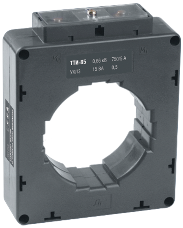 Трансформатор тока ТТИ-85 750/5А 15ВА класс точности 0.5 IEK