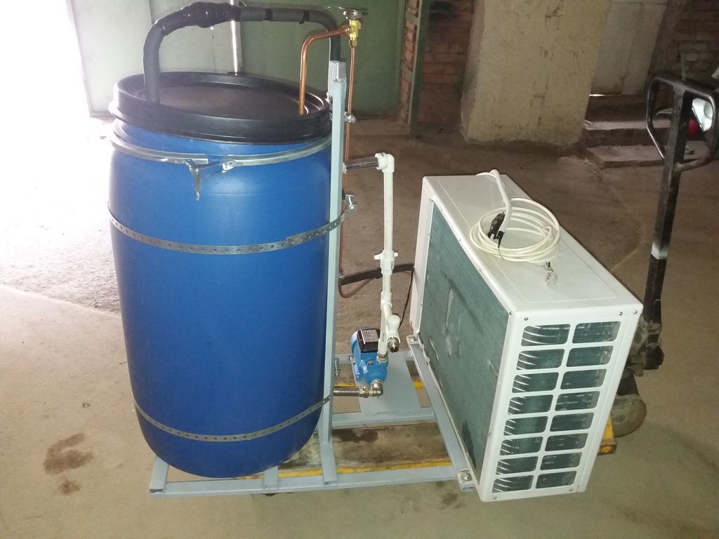 Чиллерная установка (водоохладитель)