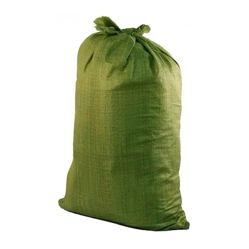Мешок для мусора полипропиленовый 55х95 см (зеленый) Беларусь