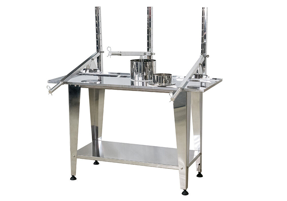 Стол дренажный с Прессами ПС03.00.000 для производства сыра Материал: AISI304 1200х780х540 мм