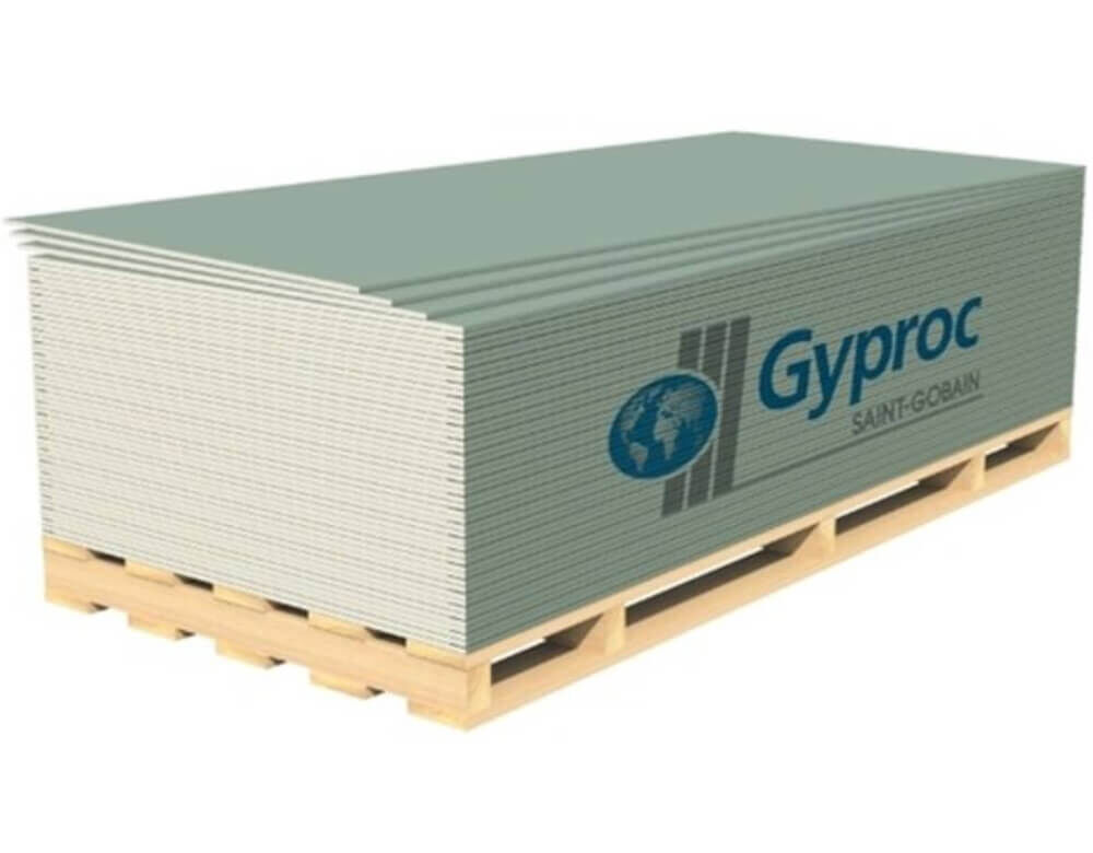 Гипсокартон ГКЛ-УК GYPROC 2500-1200-9,5 S=3,0 м2 1 уп/60 шт