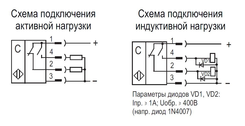 Подключение индуктивного датчика к реле Емкостный датчик уровня CSN ET461PF8-43P-30-LZ, цена в Екатеринбурге от компании