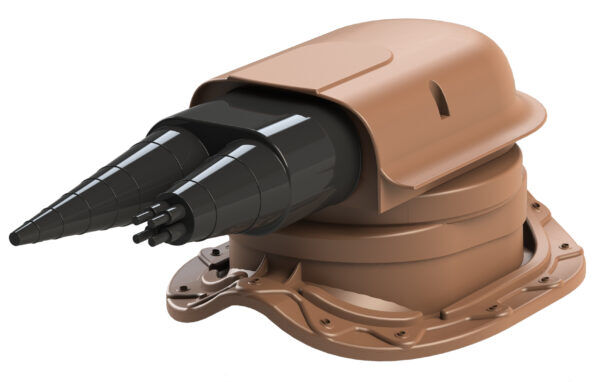 Уплотнитель SOLAR Vilpe 4 -50 мм, для выведения на кровлю кабелей и трубок диаметром меньше 60 мм