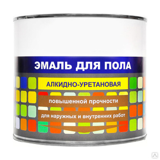 Эмаль алкидно-уретановая фиолетовая 1,9 кг ЭКСПРЕСС ДОМ Квил 