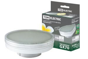 Лампа светодиодная GX70-11 Вт-3000 К TDM ELECTRIC SQ0340-0077
