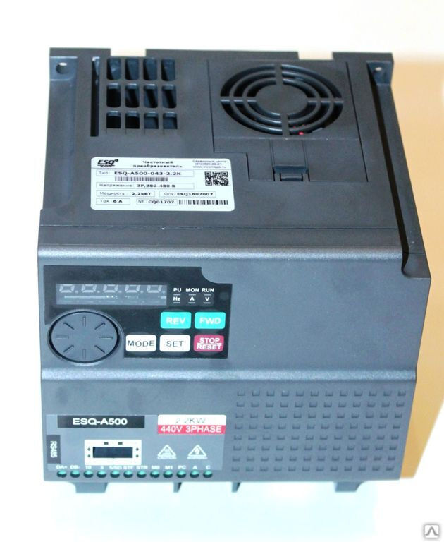 Частотный преобразователь ESQ-A500-043-37К (для насоса ПР12,5/12,5-СП-3,0)