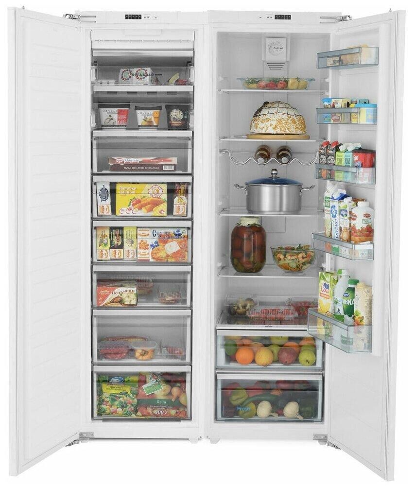 Холодильник scandilux SBSBI524EZ