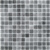 Мозаика стеклянная STP-GR010-S стекло серый, поверхность антислип Steppa противоскользящая #1