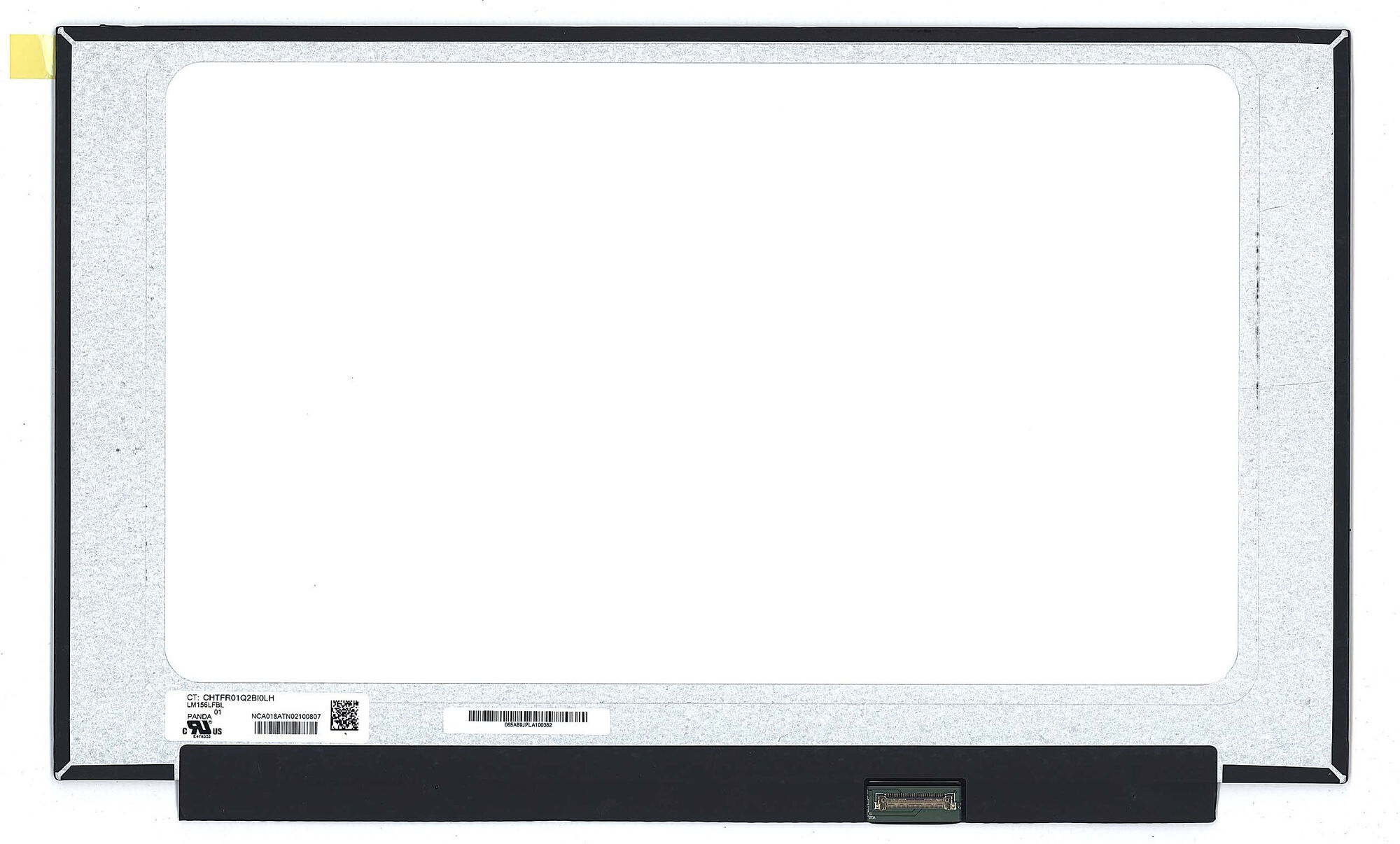 Матрица для ноутбука 15.6 1920x1080 30pin eDp Slim HADS NV156FHM-N6A V8.0 Matte 60Hz уценка Б/У