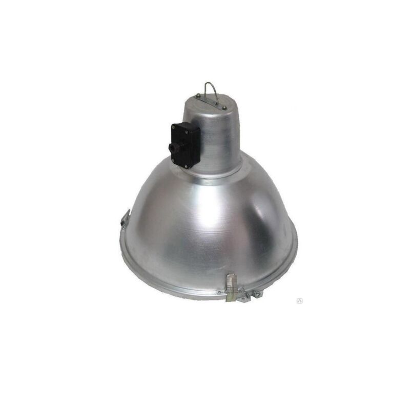 Светильник промышленный подвесной НСП 26-1000-014 с сеткой и стеклом 1