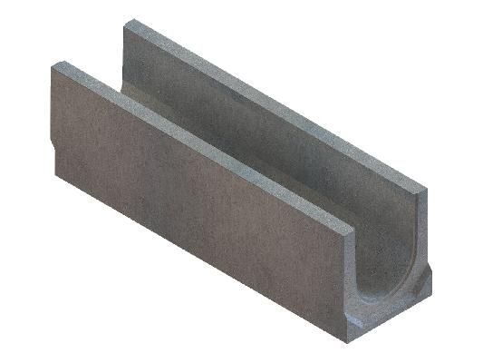 Лотки водоотводные бетонные BetoMax DN200 каскадные h125-275