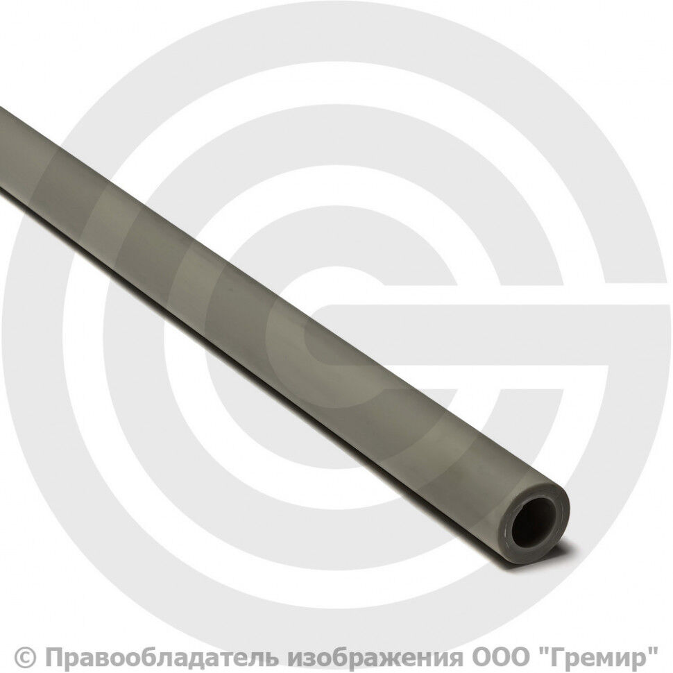 Труба PP-R серая армированная алюминием Дн 25х4,2 Ру-25 SDR6 (Т