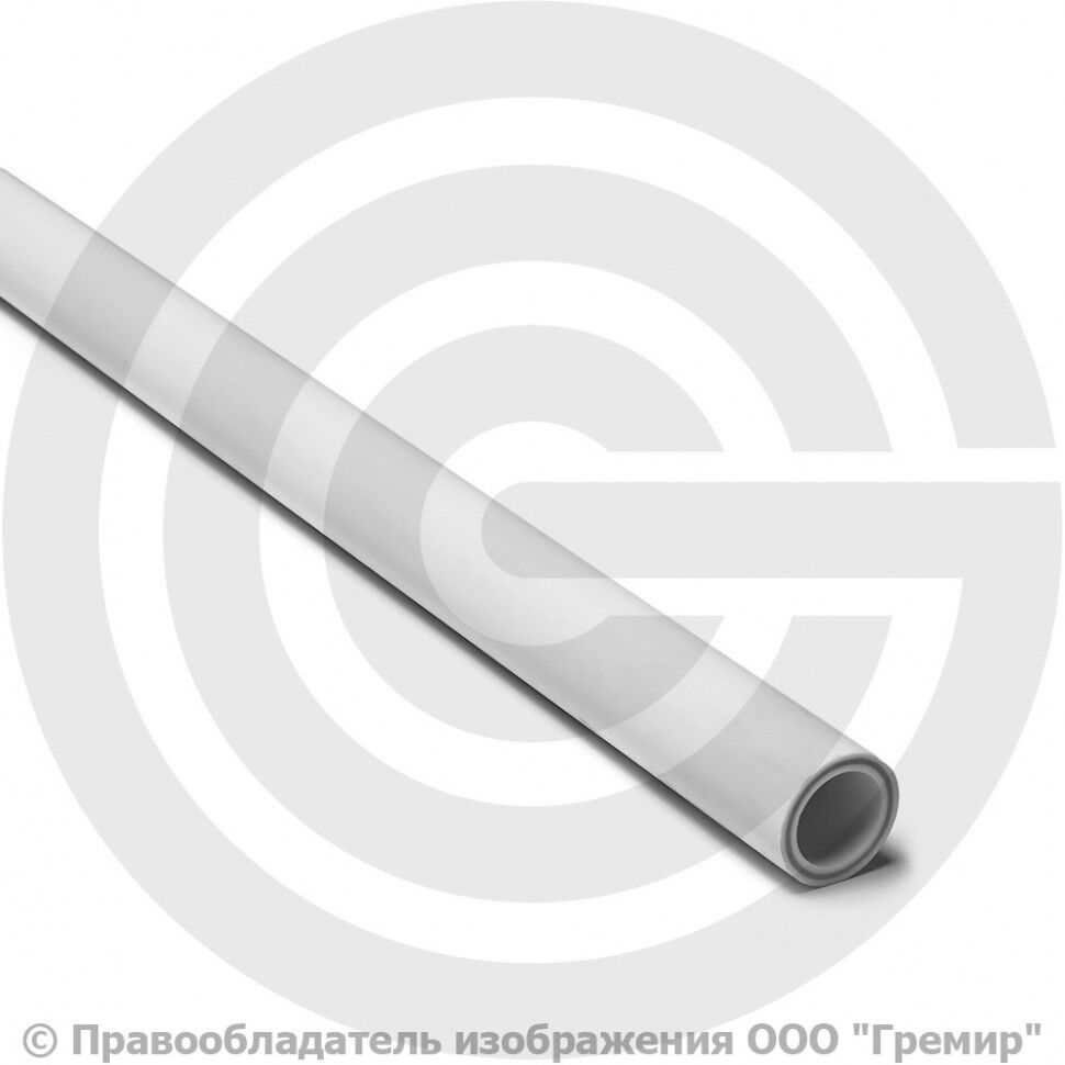 Труба PP-RGF белая армированная стекловолокном Дн 110х15,1 Ру-20 SDR7,4 (Т