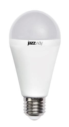 Лампа светодиодная PLED-SP 20 Вт A65 5000К холод. бел. E27 230В/50 Гц JazzWay 5009462A