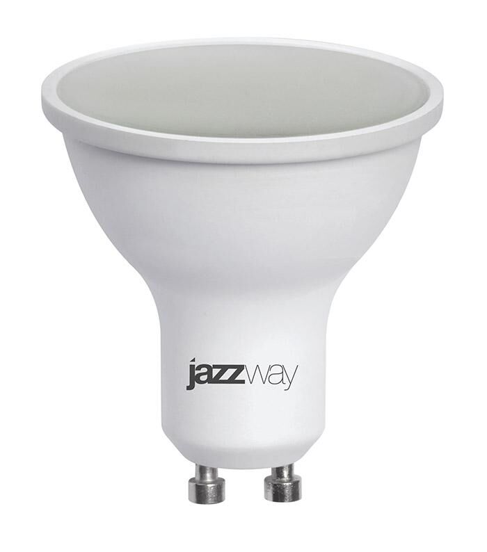 Лампа светодиодная PLED-SP 11 Вт PAR16 5000К холодный цвет белый GU10 230 В 50 Гц JazzWay 5019515
