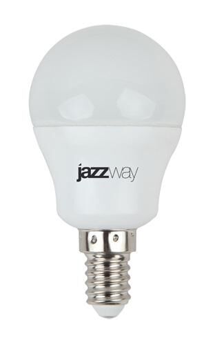 Лампа светодиодная PLED-SP-G45 7 Вт шар 5000К холод. бел. E14 540 лм 230 В JazzWay 1027870-2