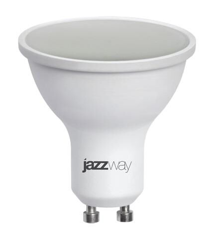 Лампа светодиодная PLED-SP 7 Вт PAR16 5000К холодный цвет белый GU10 520 лм 230 В JazzWay 1033574