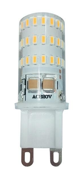 Лампа светодиодная PLED-G9 5 Вт капсульная 2700К тепл. бел. G9 320 лм 220-230В JazzWay 1032102B