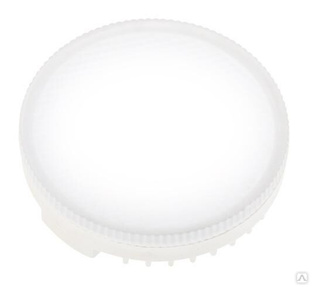 Лампа светодиодная PLED-DIM 8 Вт таблетка 5000К холодный цвет белый GX53 640 лм 230В/50Гц диммир. JazzWay 5011281 