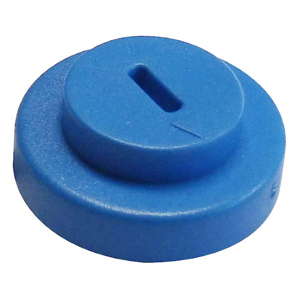 Рукоятка пластиковая 1141 для термостатов с креплением на DIN рейку, цвет синий