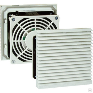 Вентилятор с фильтром STFG149A 24VDC IP54, RAL7035, 148.5x148.5мм Essima 