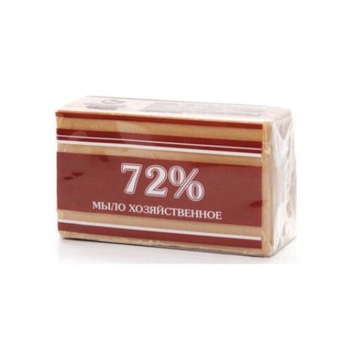 Мыло хозяйственное 72% 150гр в упаковке (72шт)