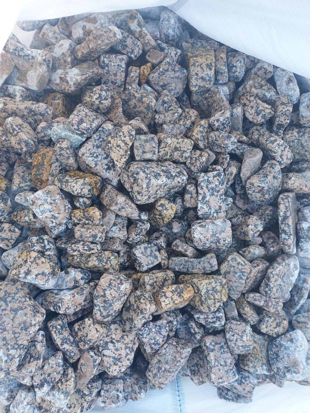 Камень для габионов 70-250 мм Южно-Султаевское ,галтованный