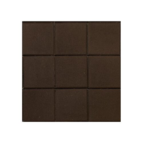 Плитка квадрат коричневая 100*100*40