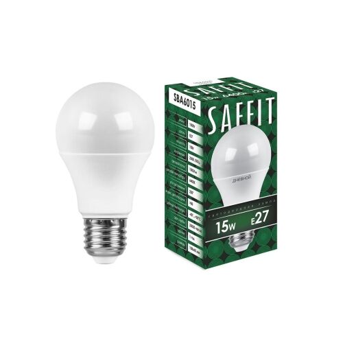 Лампа светодиодная LED 10вт Е27 дневной "SAFIT"