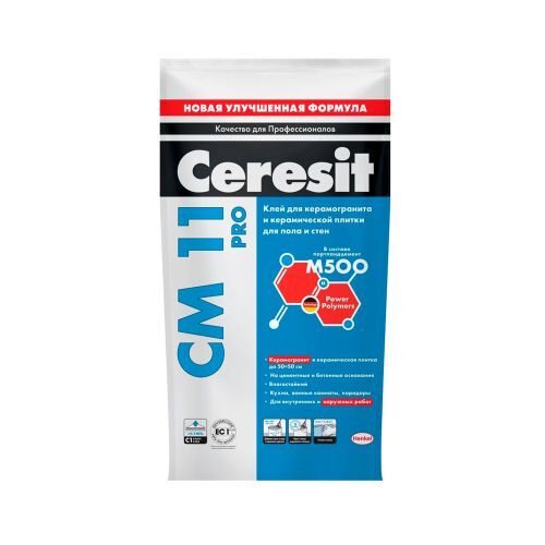 Клей для плитки Ceresit СМ 11, 5кг.