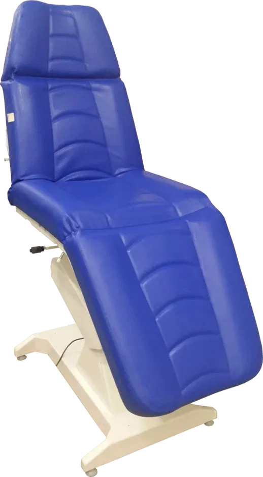 Кресло процедурное с электроприводом ОД-4, с ножной педалью управления.