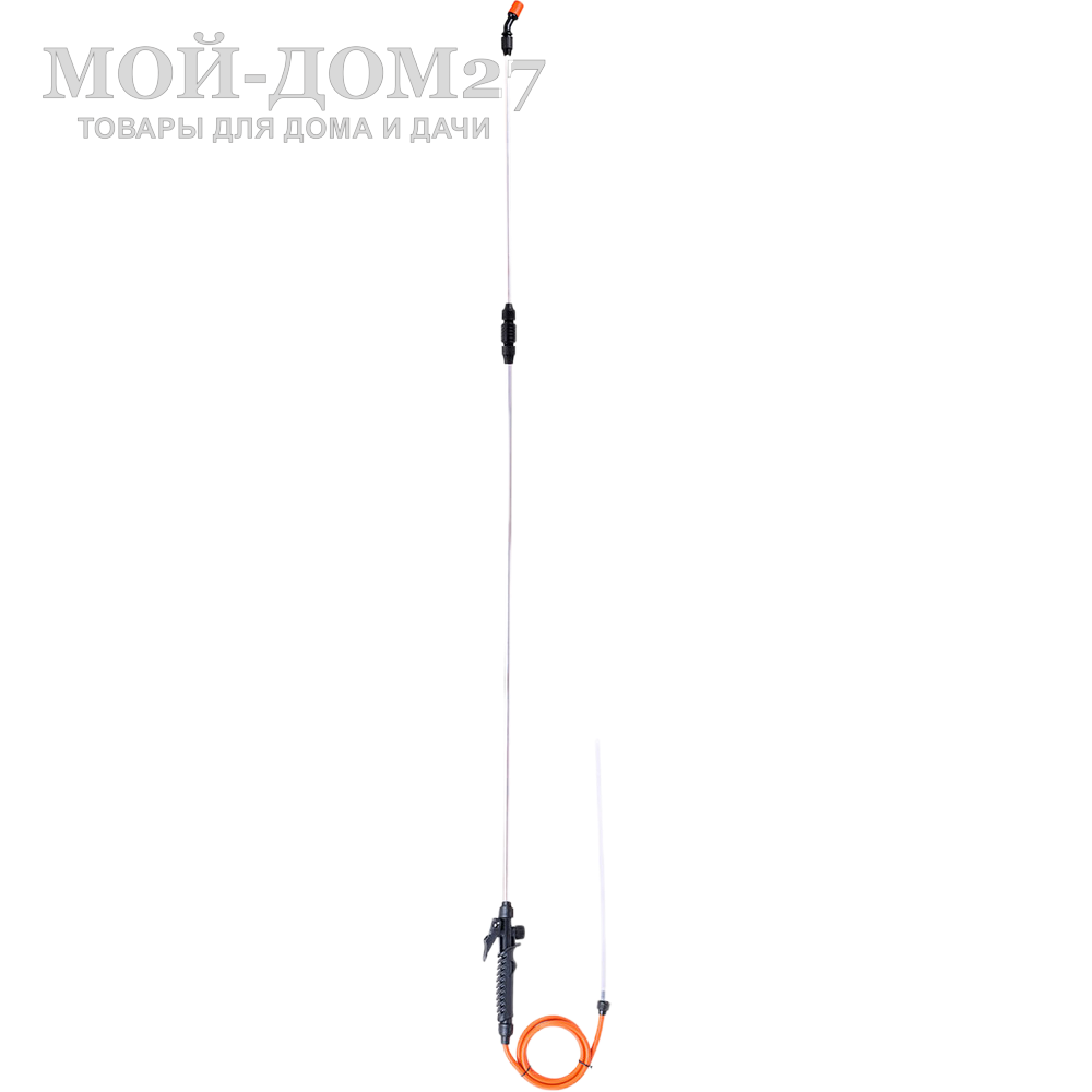 Универсальный телескопический брандспойт 2,2 м с набором переходных гаек,  цена в Хабаровске от компании МОЙ-ДОМ27
