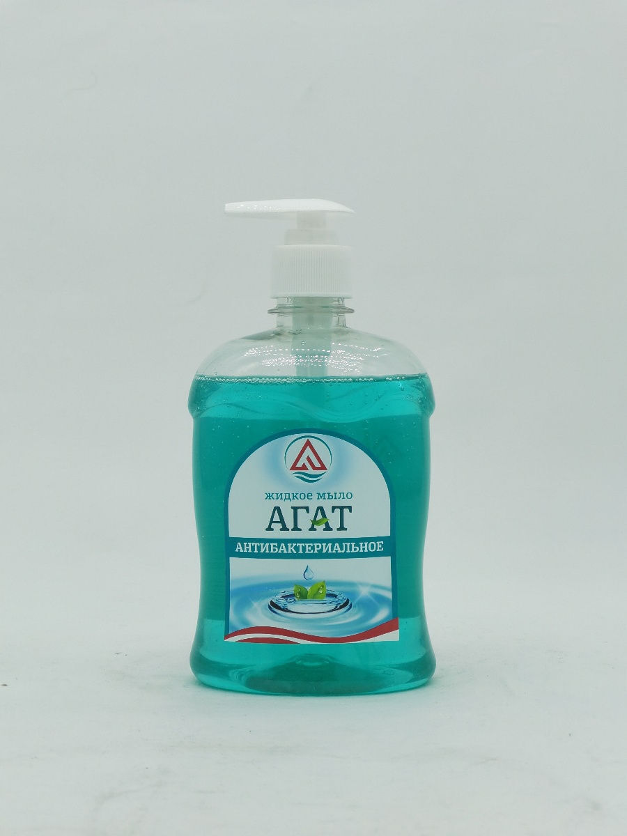 Жидкое мыло "АГАТ" 500 мл антибактериальное /10 1