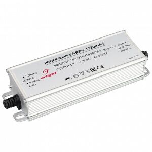 Блок питания Arlight ARPV-12200-A1, 12 В, 16.6 А, 200 Вт, IP67