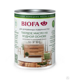 Biofa 8500 цветное масло для интерьера