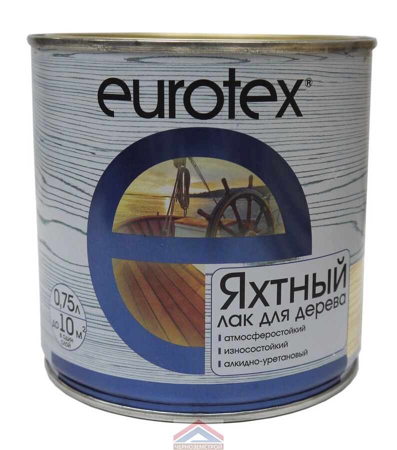 Лак яхтный глянец "EUROTEX" 0,75 л
