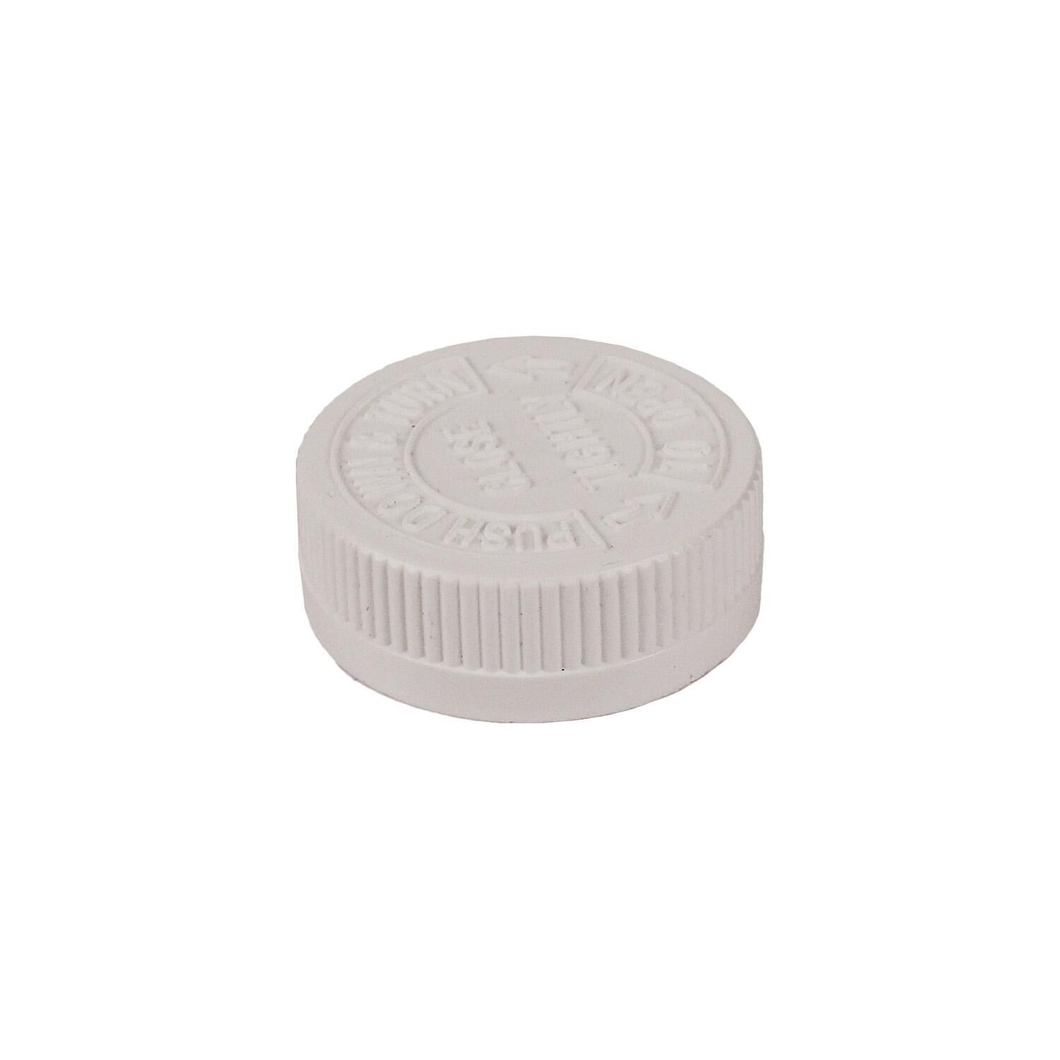 Крышка пластиковая, нажимная, для таблеточных флаконов, DPI400-38, 1 шт