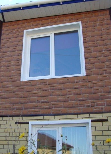 Пластиковые окна для дома и дачи ширина 1140 высота 1260, 24 мм стеклопакет