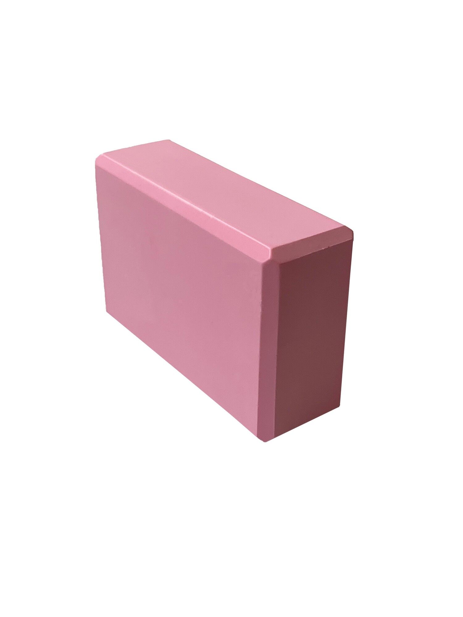Йога блок полумягкий (розовый) 223х150х76мм., из вспененного ЭВА E39131-35 ST