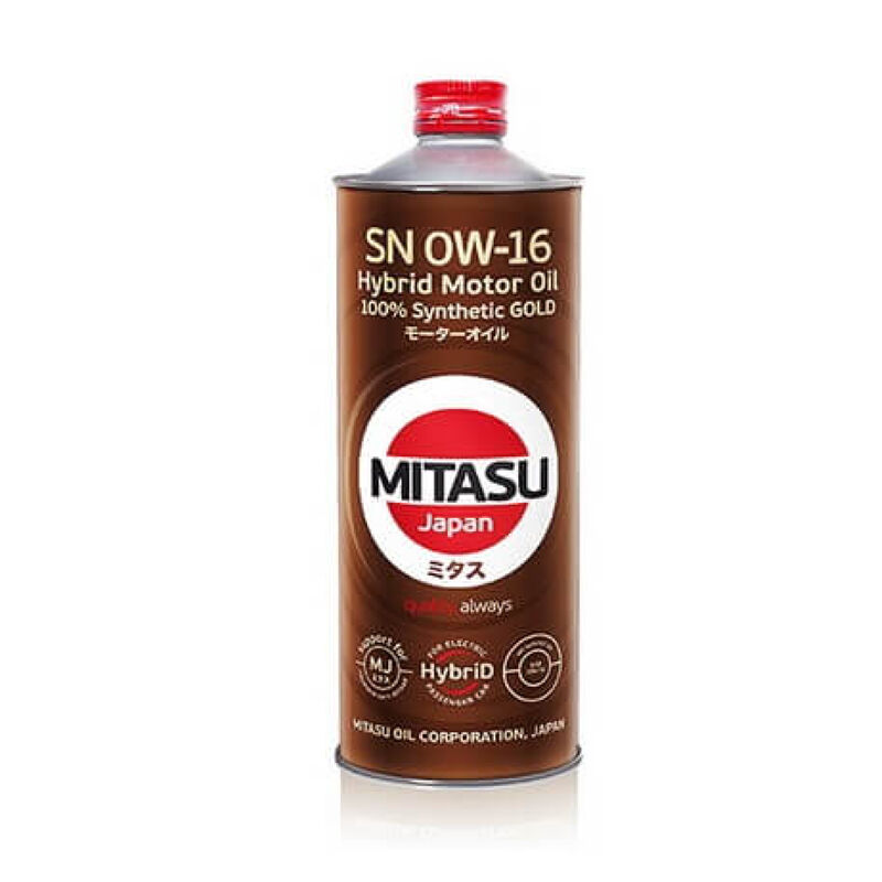 MITASU GOLD 0W16 SN 1 л (Масло моторное синтетическое)