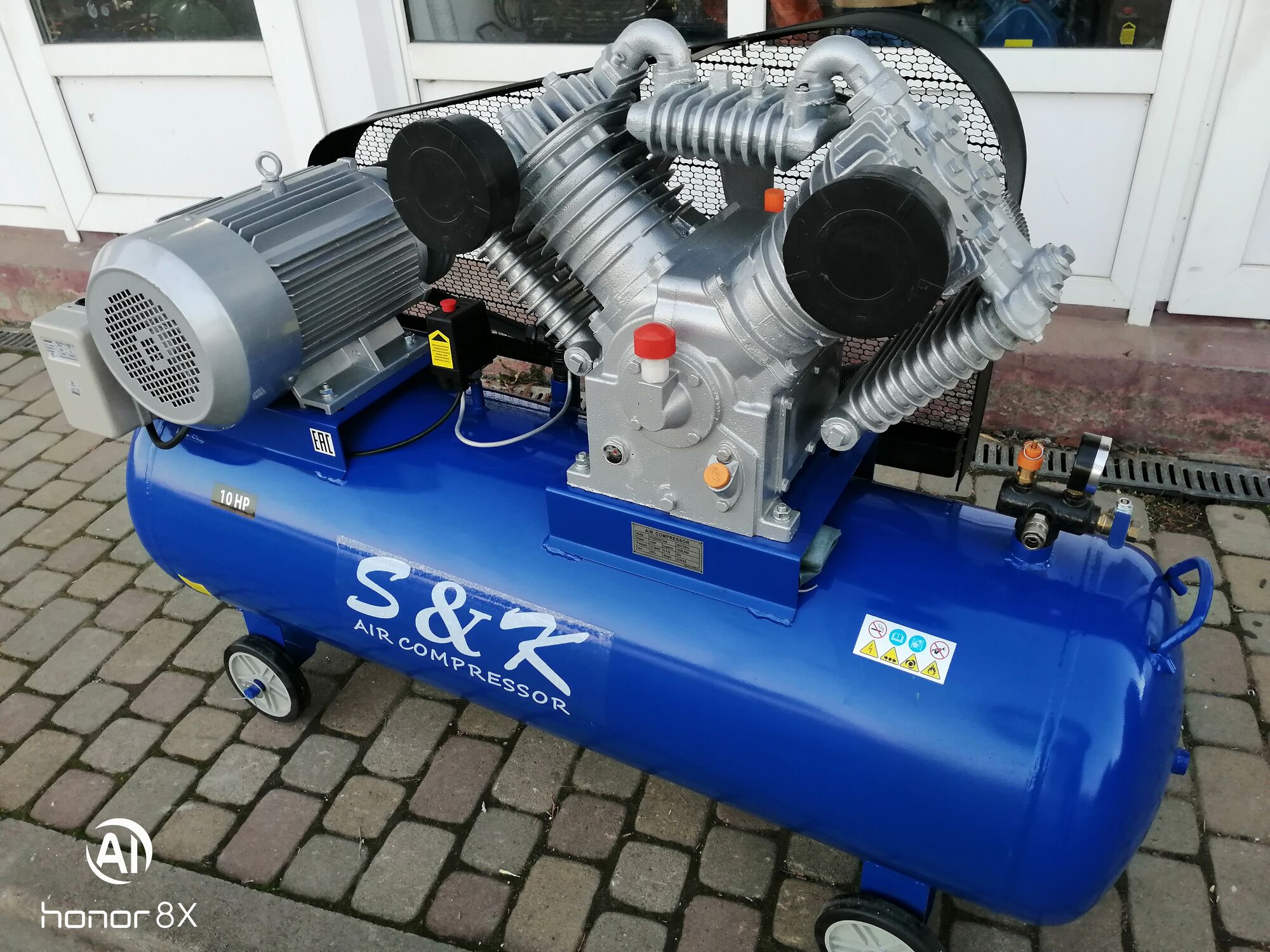 Компрессор воздушный S&K 2000 л/мин 7.5 кВт 300 л 1